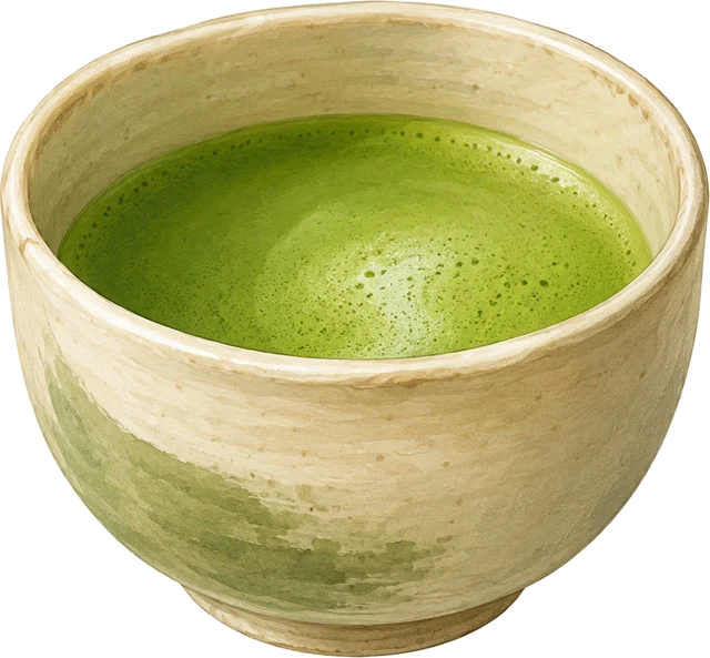 ถ้วยชาวัน (chawan) กับมัทฉะ
